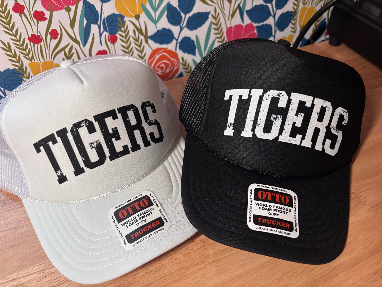 Distressed TIGERS Hat