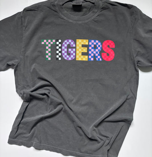 Colorful Checkered Tigers