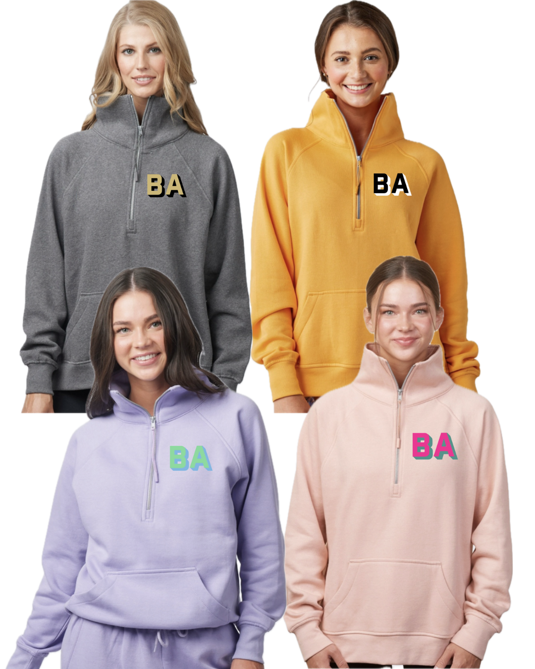 BA Boxy 1/4 Zip