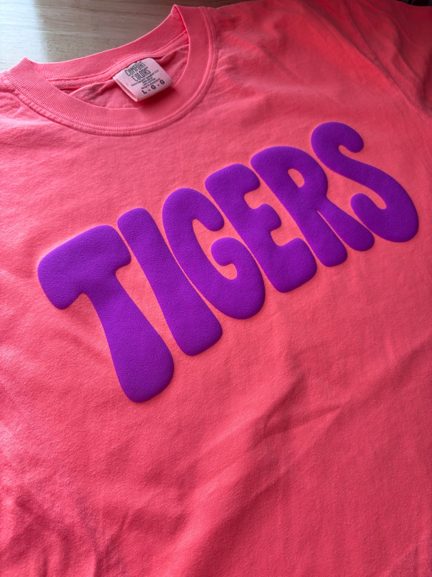 Neon Orange + Purple Tigers