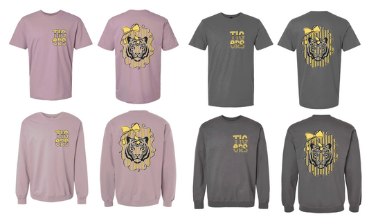 Glitter & Stripe Tiger Coquette