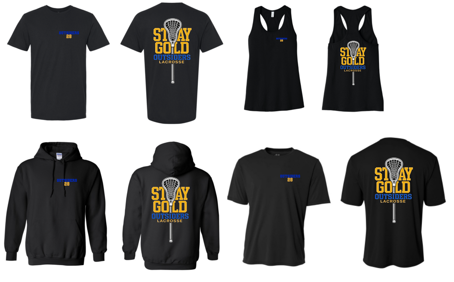 Outsiders Lacrosse Design #2