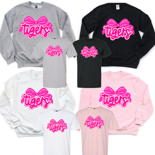 Pink Tigers Bow